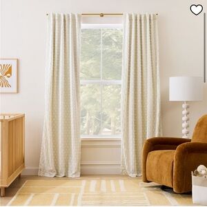 West Elm Polka Dot Blackout Curtain
